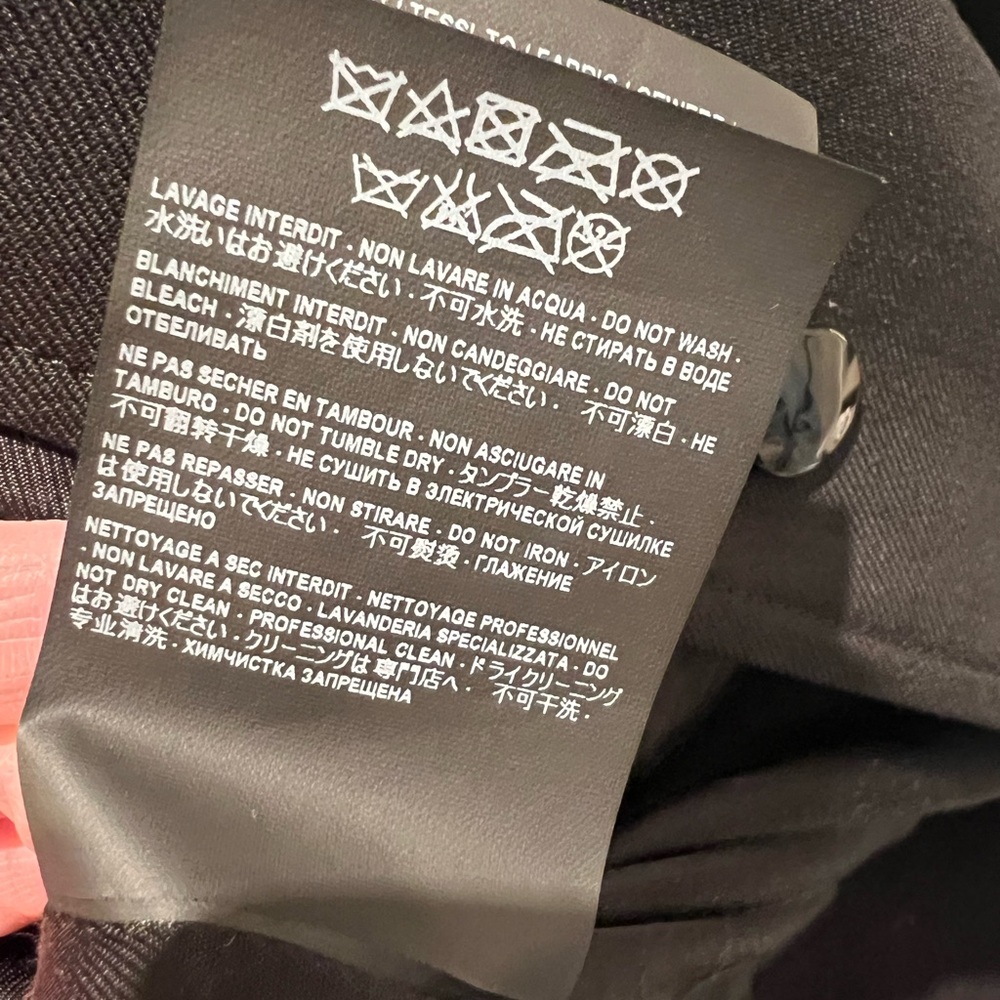 Rare merely used Saint Laurent Black on Black Teddy 34 - Picture 12 of 15